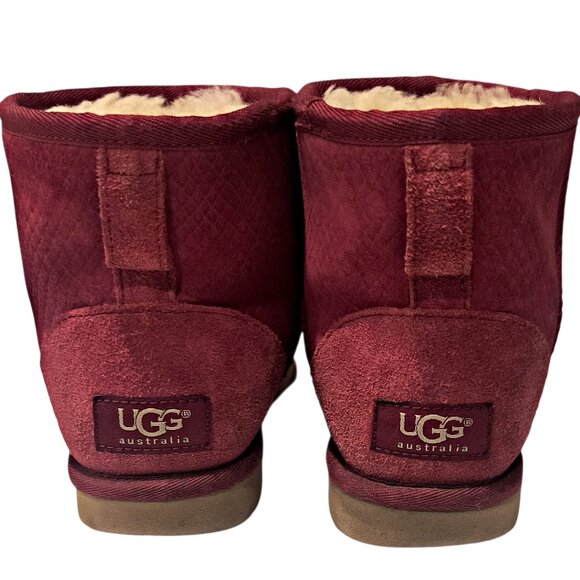 Women's UGG Australia Classic Mini Exotic Scales Boots - Picture 7 of 10